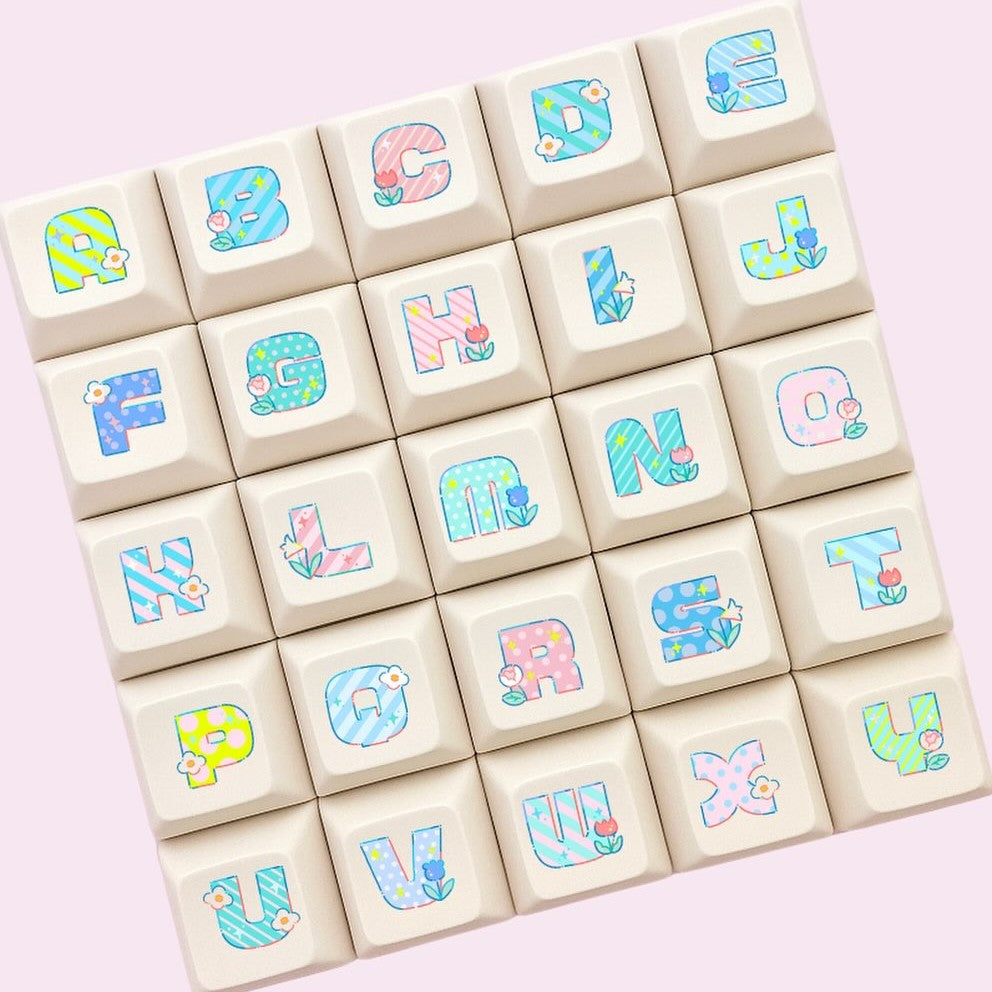 Alphabet Flower