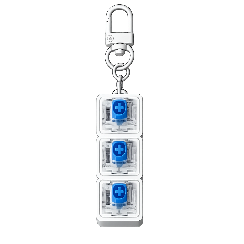 Porte-clés à 3 keycaps